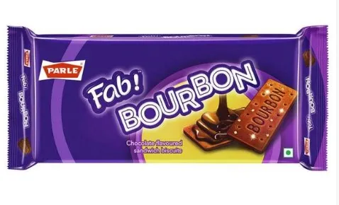Parle Fab! Bourbon Chocolate Flavored Sandwich Biscuits 500