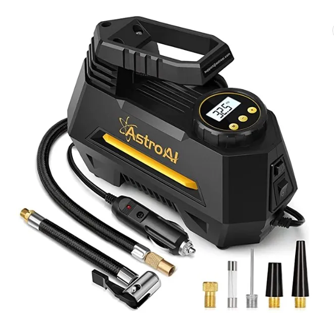 ASTROAI Tyre Inflator 12V DC Air Pump