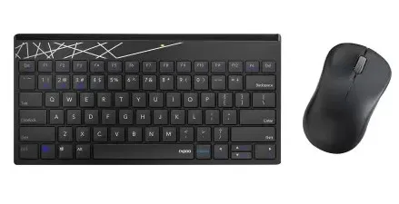 RAPOO 8000M Wireless Keyboard & Mouse Combo