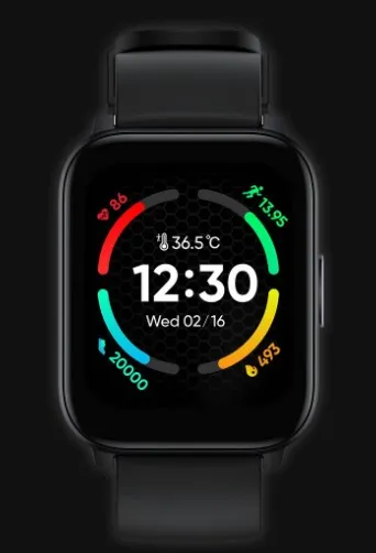realme TechLife Watch S100 Smartwatch with Activity Tracker