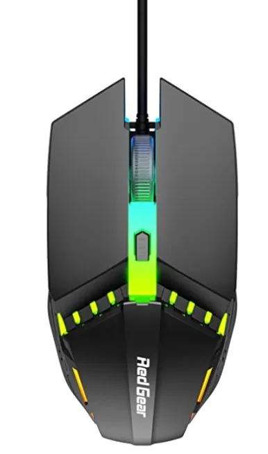 Redgear A 10 Wired Gaming Mouse with RGB LED