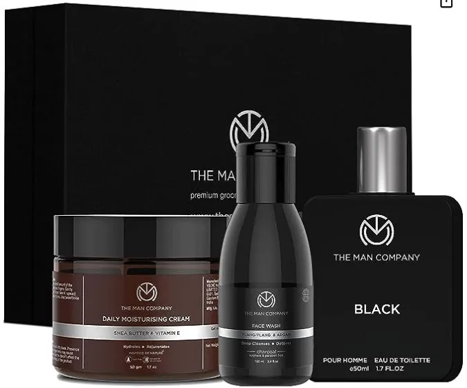 The Man Company Groom and Style Kit with De Tan Face Care Kit
