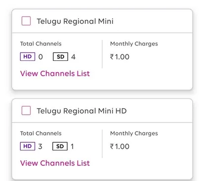 telugu regional mini