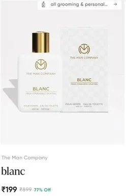 the man company blanc