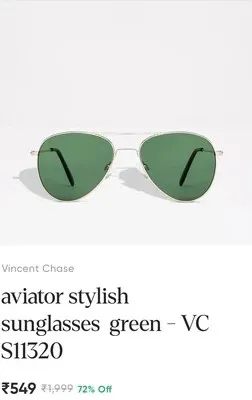 vincent chase sunglass