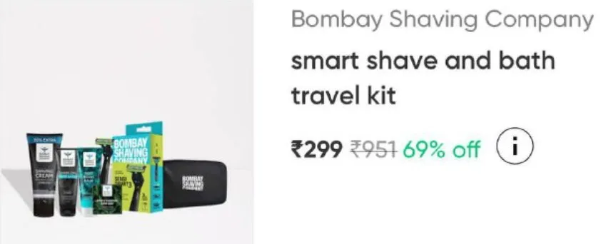 bombay shaving kit combo