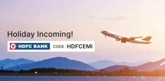 cleartrip hdfc emi