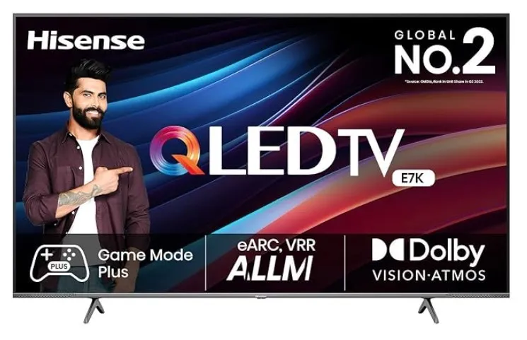 Hisense 139 cm (55 inches) 4K Ultra HD Smart QLED TV