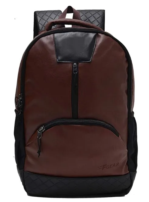 F Gear Yakuza 34 Ltrs Laptop Backpack (Brown)