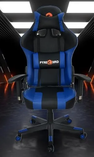 Nilkamal Fyrebird Ergonomic Gaming Chair with Lumbar Pillow
